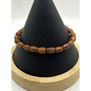 Handcrafted Wooden Beaded Bracelet